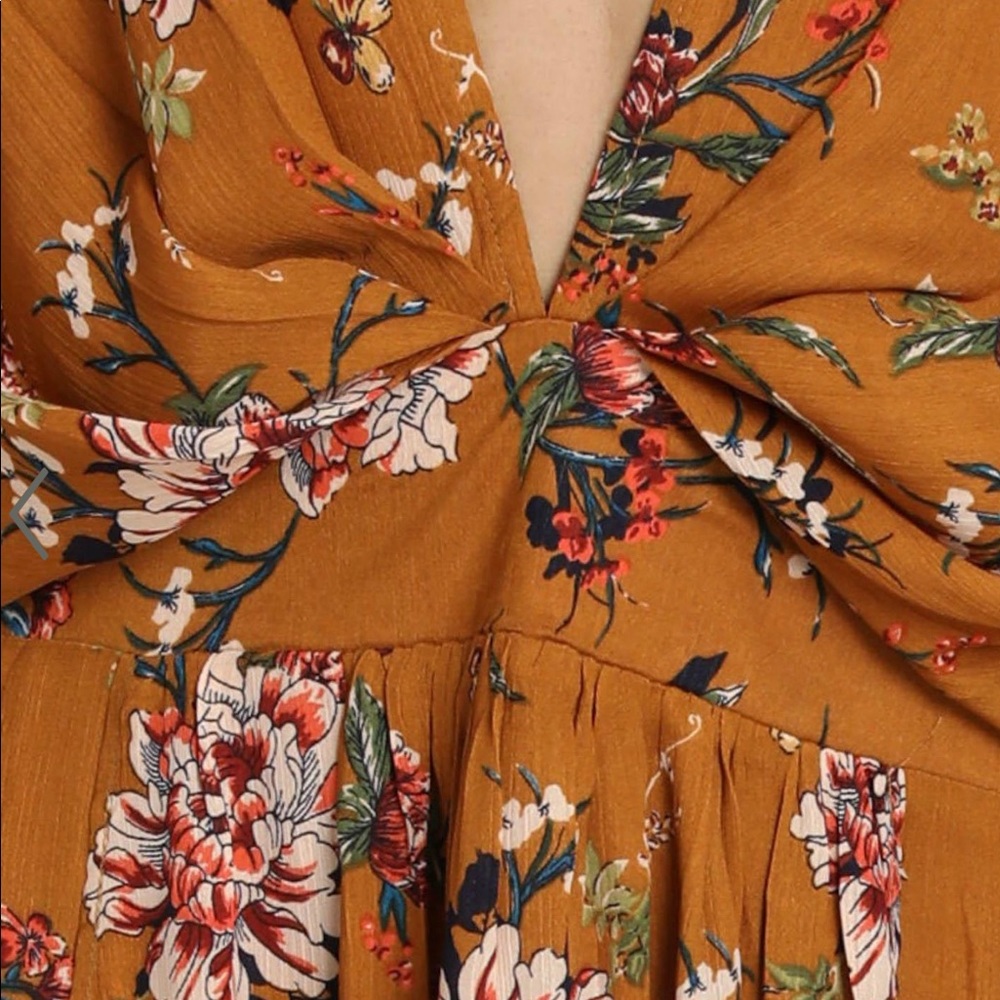 Beautiful Mustard Maxi - Picture 2 of 6
